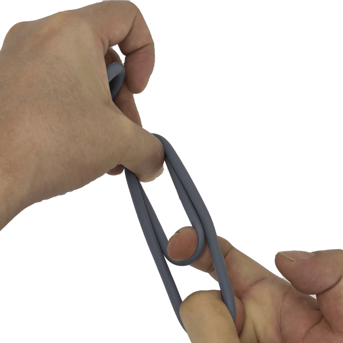 banoch cockring set siliconen grijs in hand de rekbaarheid (2)