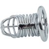 Banoch Cockcage Zilver metaal Chastity Cage met 3 ringen 40 mm, 45 mm & 50 mm (10) Banoch Cockcage Zilver metaal Chastity Cage met 3 ringen 40 mm, 45 mm & 50 mm (10)