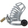 Banoch Cockcage Zilver metaal Chastity Cage met 3 ringen 40 mm, 45 mm & 50 mm (13) Banoch Cockcage Zilver metaal Chastity Cage met 3 ringen 40 mm, 45 mm & 50 mm (13)