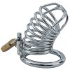Banoch Cockcage Zilver metaal Chastity Cage met 3 ringen 40 mm, 45 mm & 50 mm (4) Banoch Cockcage Zilver metaal Chastity Cage met 3 ringen 40 mm, 45 mm & 50 mm (4)