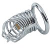 Banoch Cockcage Zilver metaal Chastity Cage met 3 ringen 40 mm, 45 mm & 50 mm (7) Banoch Cockcage Zilver metaal Chastity Cage met 3 ringen 40 mm, 45 mm & 50 mm (7)