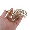 Banoch Cockcage Goud metaal Chastity Cage met 3 ringen 40 mm, 45 mm & 50 mm (11) Banoch Cockcage Goud metaal Chastity Cage met 3 ringen 40 mm, 45 mm & 50 mm (11)