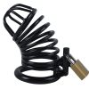 Banoch Cockcage Zwart metaal Chastity Cage met 3 ringen 40 mm, 45 mm & 50 mm (4) Banoch Cockcage Zwart metaal Chastity Cage met 3 ringen 40 mm, 45 mm & 50 mm (4)
