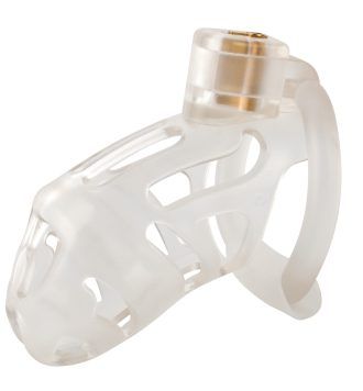 Banoch Cockcage resin wit 3 scharnierende ringen 45 mm, 50 mm & 55 mm (6)