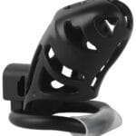 Banoch Cockcage resin zwart 3 scharnierende ringen 45 mm, 50 mm & 55 mm (8)