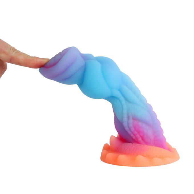 Banoch Dildo dragon knot siliconen zuignap fantasy (10)