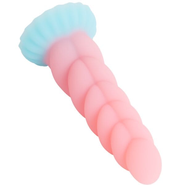 Banoch Dildo twirl roze siliconen zuignap fantasy (7)