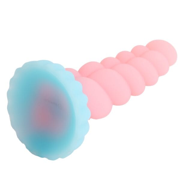 Banoch Dildo twirl roze siliconen zuignap fantasy (9)