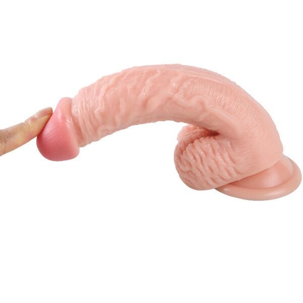 Banoch Dildo 20 cm zacht met zuignap (11) Banoch Dildo 20 cm zacht met zuignap (11)