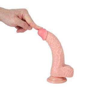 Banoch Dildo 20 cm zacht met zuignap (14)
