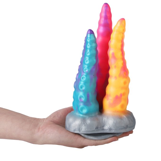 Banoch Dildo Mountain of Dildo's siliconen met zuignap fantasy tentacle monster (13)