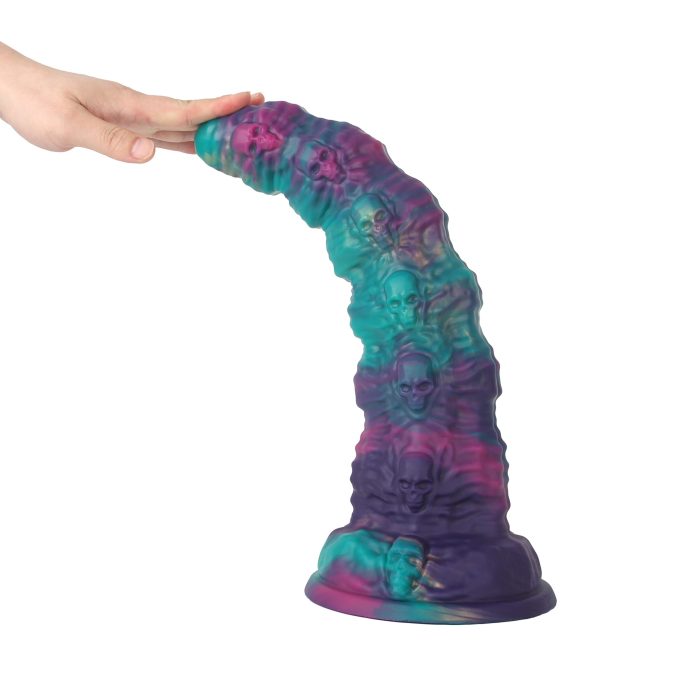 Banoch Dildo XXL Skull siliconen 41cmD6.6cm fantasy monster (1)