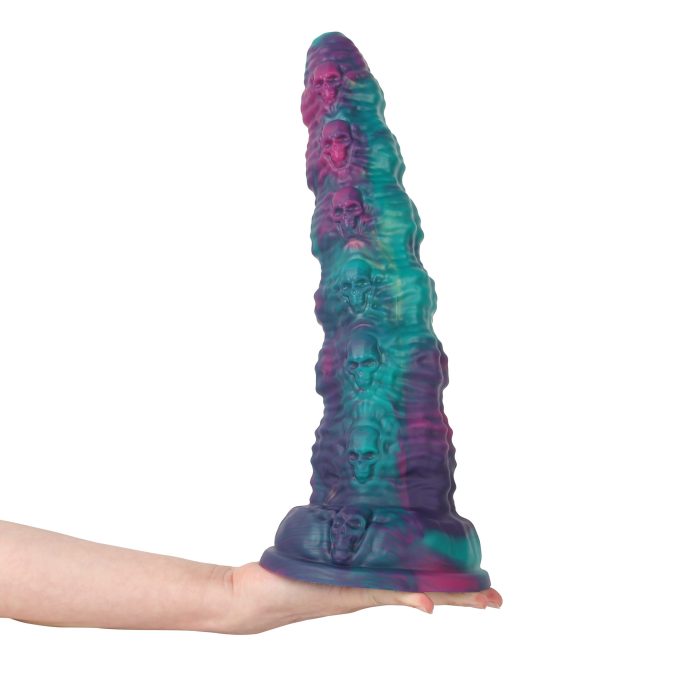 Banoch Dildo XXL Skull siliconen 41cmD6.6cm fantasy monster (3)