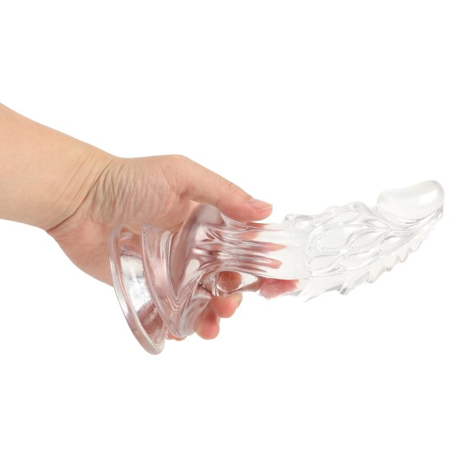 Banoch Dildo fantasy Dragon doorzichtig met zuignap (13) Banoch Dildo fantasy Dragon doorzichtig met zuignap (13)