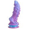 Banoch Dildo fantasy Dragon paars roze siliconen met zuignap (2)