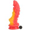 Banoch Dildo fantasy Dragon rood oranje siliconen met zuignap (2)