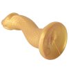 Banoch Dildo siliconen Cobra King goud 245 (10)