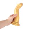 Banoch Dildo siliconen Cobra King goud 245 (11)