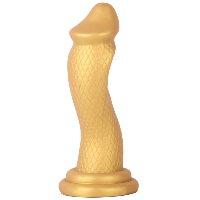 Banoch Dildo siliconen Cobra King goud 245 (4)