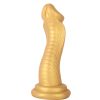Banoch Dildo siliconen Cobra King goud 245 (6)