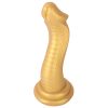 Banoch Dildo siliconen Cobra King goud 245 (7)