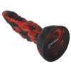 Banoch Dildo siliconen Snake zwart rood 204cm (1)