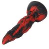 Banoch Dildo siliconen Snake zwart rood 204cm (10)