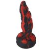 Banoch Dildo siliconen Snake zwart rood 204cm (6)