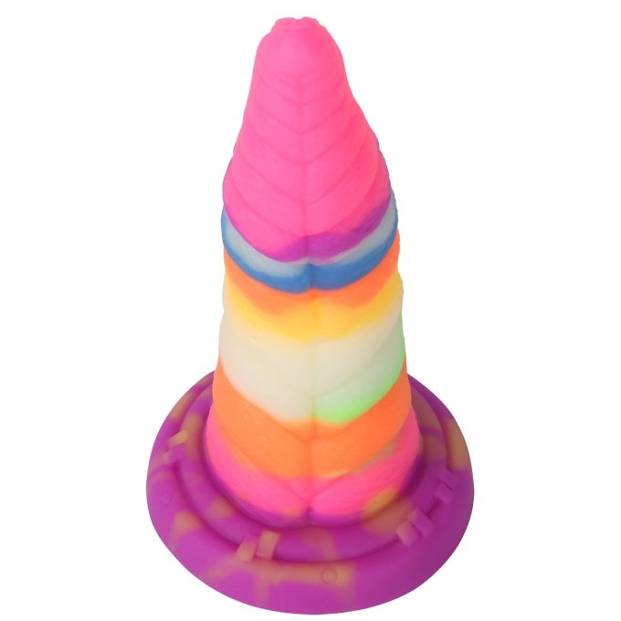 Banoch Dildo siliconen Tentacle Rainbow (8)