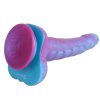 Banoch Fantasy dildo orrynis paars blauw zuignap siliconen (9)