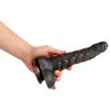 Banoch Fantasy dildo orrynis zwart zuignap siliconen (13)