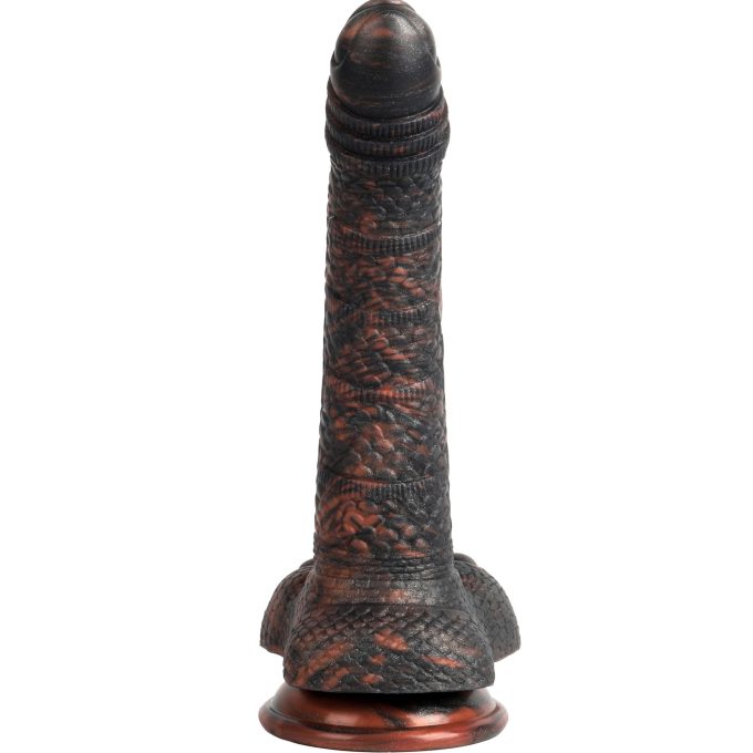 Banoch Fantasy dildo orrynis zwart zuignap siliconen (2)