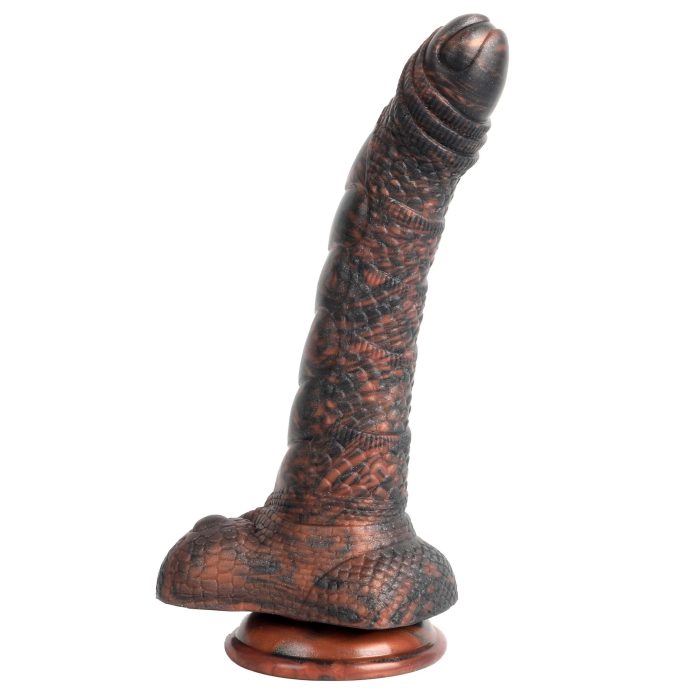 Banoch Fantasy dildo orrynis zwart zuignap siliconen (6)